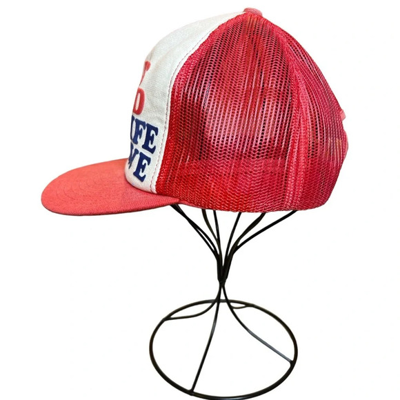 Vintage 80s Screen Stars Ellis Island Wild Life Nature Preserve Snapback Hat - Picture 6 of 9